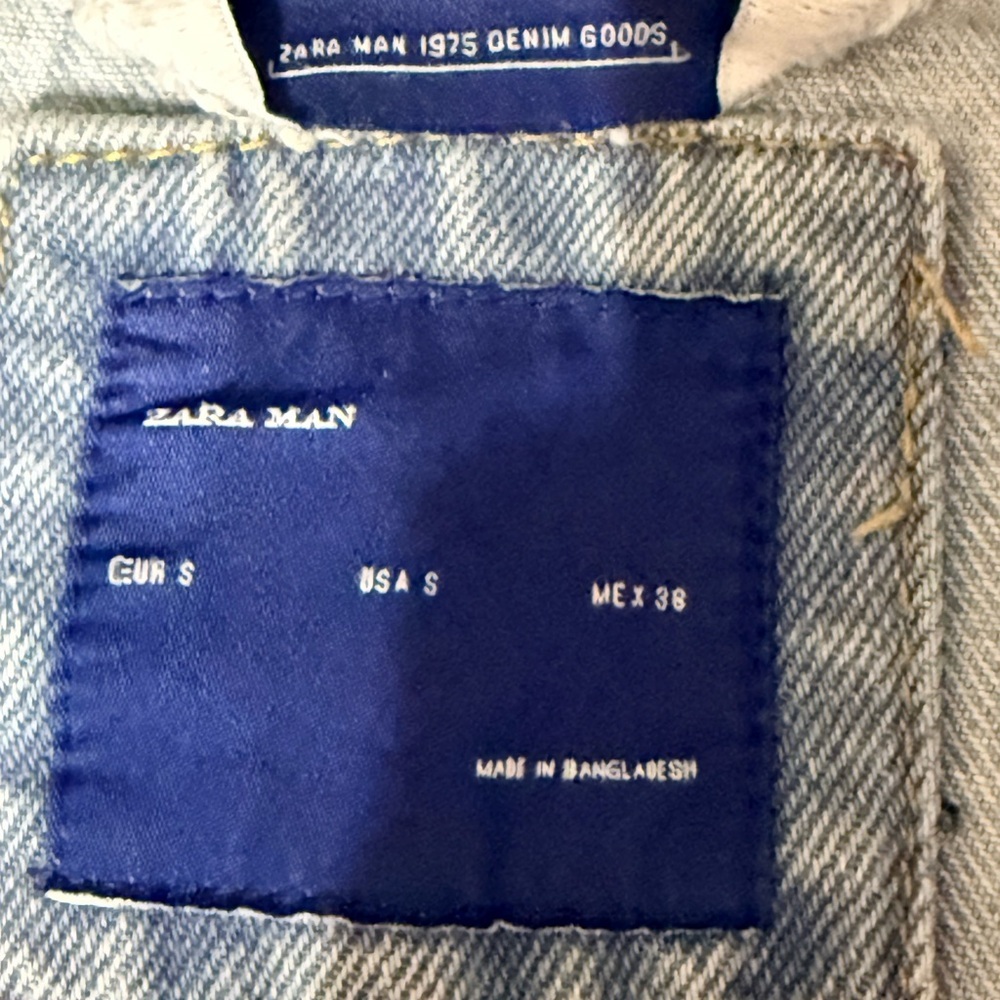 Zara Denim Jacket - Picture 3 of 8